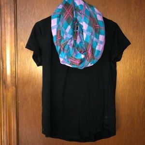 Shirt with scarf